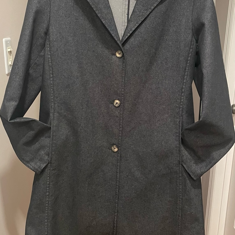 Kors by Michael Kors denim trench coat